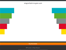 Tablet Screenshot of alagonhotelsaigon.com